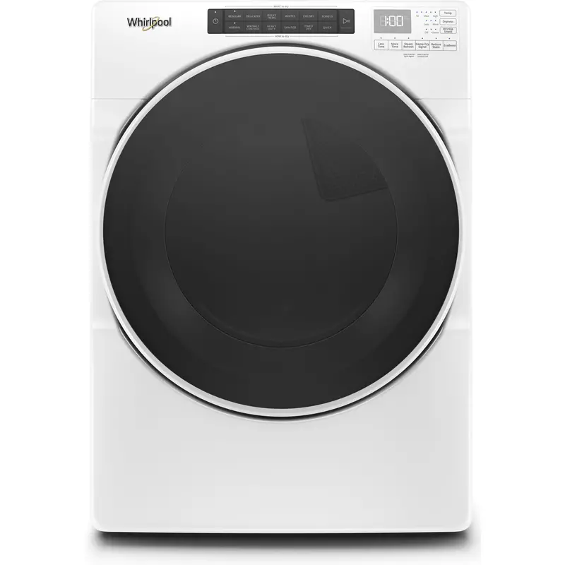 Whirlpool 7.4 Cu. Ft. Electric Dryer With Wrinkle Shield Plus Technology (Ywed6620Hw) 1