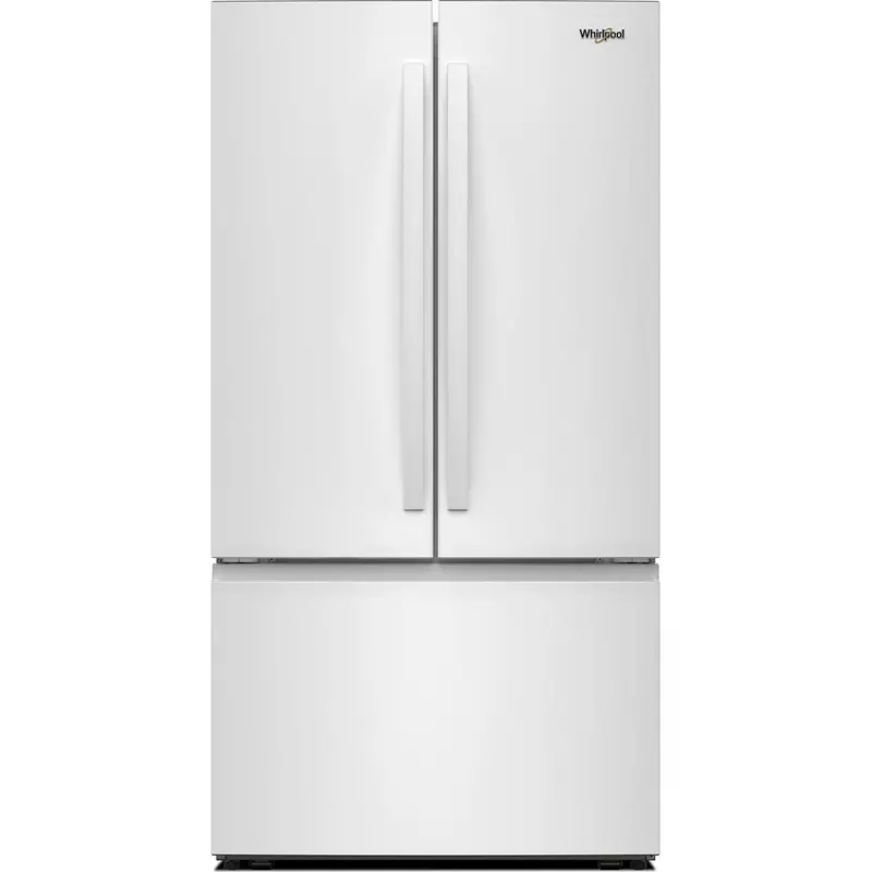 Whirlpool Wrff3136Sw 36-Inch, 31 Cu. Ft. Freestanding French 3-Door Refrigerator Featuring Internal Ice Maker 1