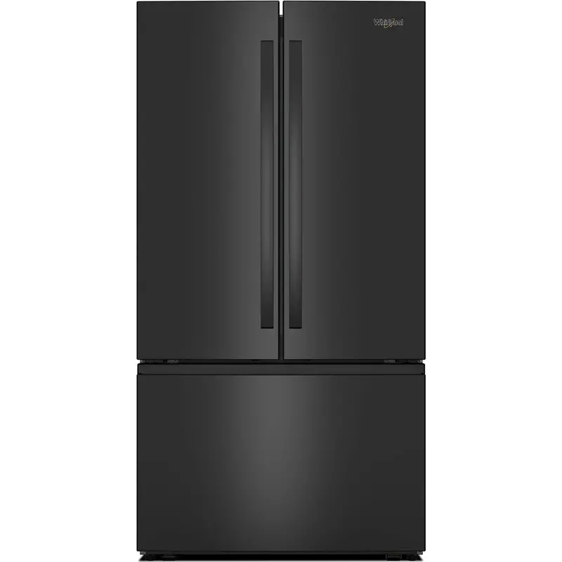 Whirlpool Wrff3336Sb 36-Inch, 31 Cu. Ft. Freestanding French 3-Door Refrigerator With Internal Water Dispensing System 1