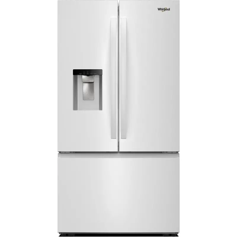 Whirlpool Wrff3536Sw 36-Inch Freestanding French-Door Refrigerator – 30 Cu. Ft. With External Water And Ice Dispensing 1