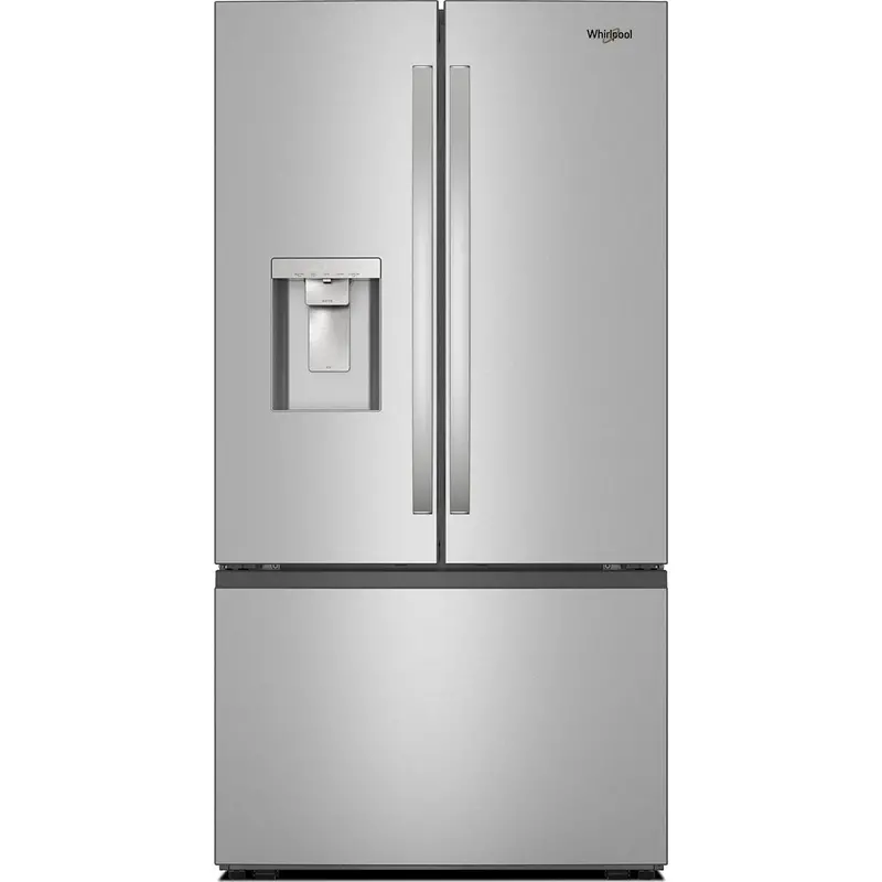 Whirlpool Wrff3536Sz Freestanding French-Door Refrigerator – 36-Inch, 30 Cu. Ft. With External Ice & Water Dispenser 1