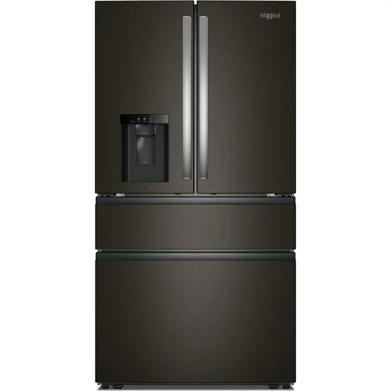Whirlpool Wrmf3636Sv 36-Inch 4-Door French Refrigerator With Dual Water & Ice Dispenser 1