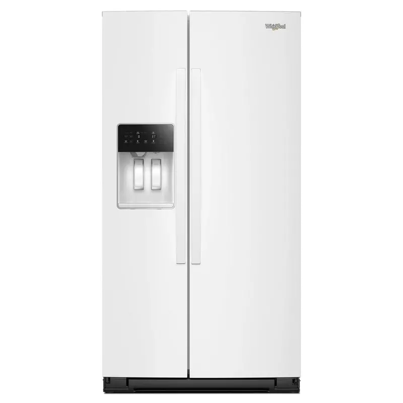 Whirlpool Wrsf5536Rw 36-Inch Side-By-Side Refrigerator – 28 Cu. Ft. With External Ice/Water Dispenser 1