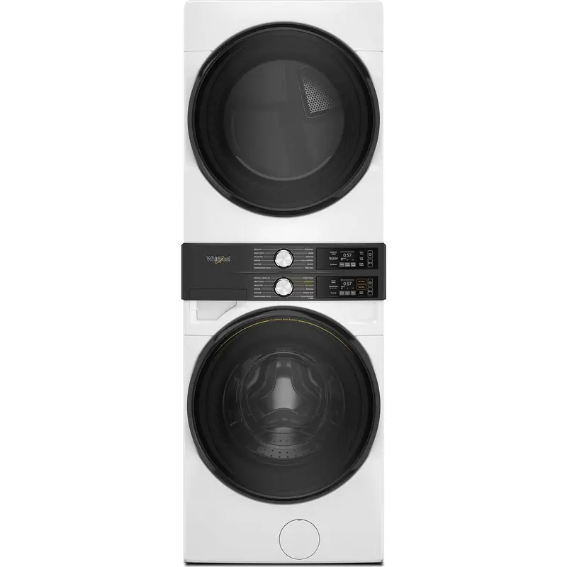 Whirlpool Ywef5727Tw All-In-One Electric Stacked Washer And Dryer Laundry Center 1
