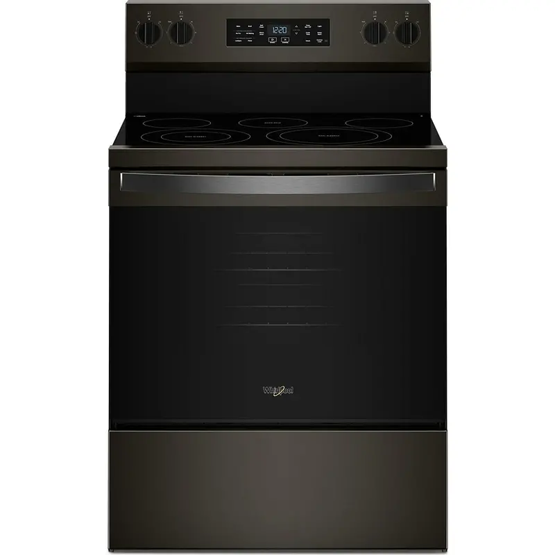 Whirlpool Ywfes5730Sv 30-Inch Smooth-Touch Electric Range With Air Cooking 1