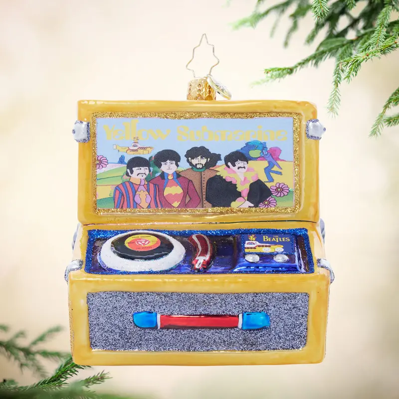 Yellow Submarine Turntable Ornament 1