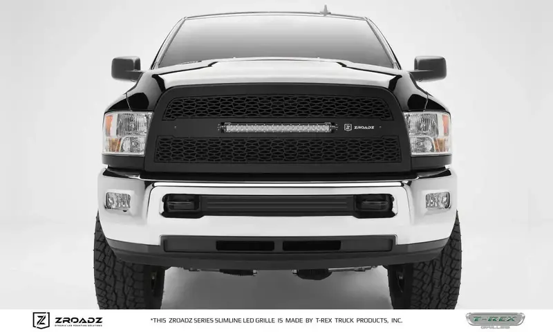 Zroadz Replacement Grille – T-Rex Z314521, Black Mild Steel 1