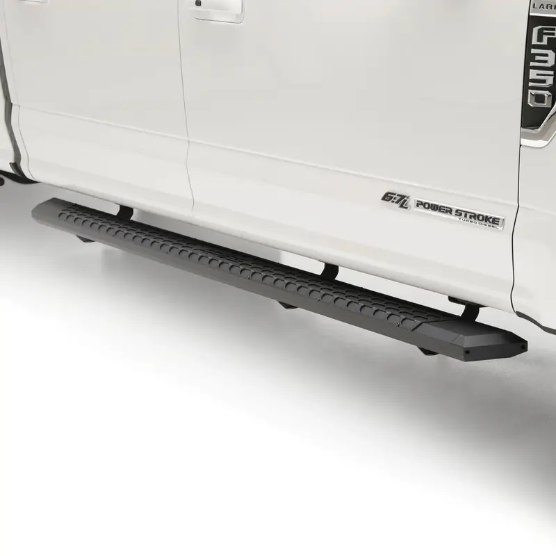 Aries Advantedge 5.5" X 91" Black Aluminum Side Bars – Select Ford F-Series Crew Cab 1