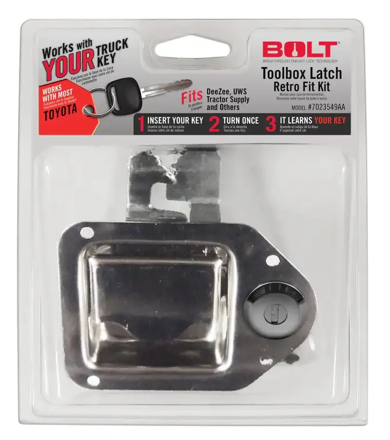 Bolt 7023549 Heavy-Duty Truck Toolbox Lock And Key Set 1
