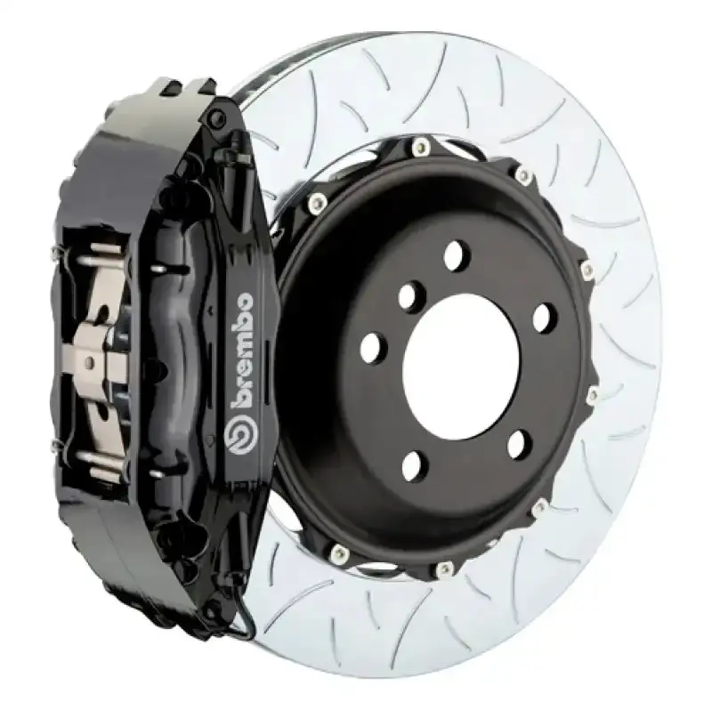 Brembo 03–08 Sl500 Front Big Brake Kit – 6-Piston Calipers, 355X32Mm Two-Piece Slotted Rotors 1