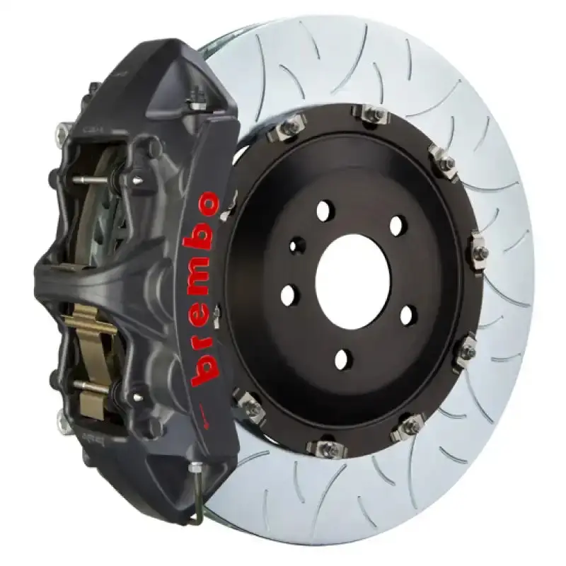Brembo 15–20 Lexus Rc-F & Gs-F Front Big Brake Kit – 6-Piston Calipers, 405X34Mm Two-Piece Slotted Rotors 1