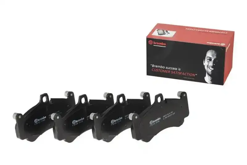 Brembo Premium Front Brake Pads For Jaguar Vanden Plas (1990–1993), Xj6 (1990–1997), And Xj8 (1998–2003) – Low-Metallic Oe-Equivalent Compound 1