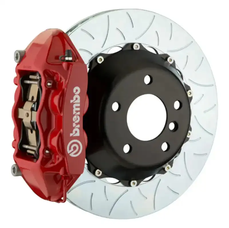 Brembo Rear Gt Big Brake Kit For Ford F-150 (2015–2017, Non-Raptor) – 4-Piston Calipers, 380X28Mm Two-Piece Slotted Rotors 1