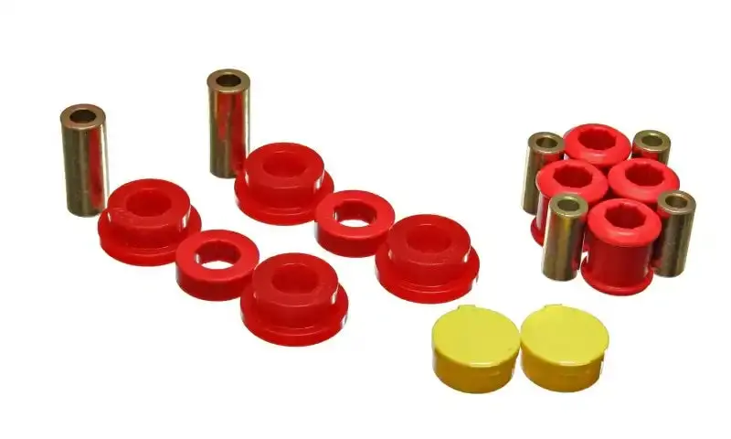 Energy Suspension Red Front Control Arm Bushing Kit For Mitsubishi Eclipse (1995–1999, Fwd/Awd) 1