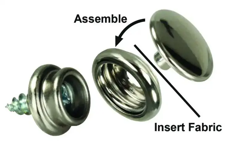 Fabric-To-Wall Snap Fastener Installation Kit – Heavy-Duty Mounting System 1