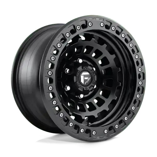 Fuel Off-Road D101 17X9 Inch Black Matte Beadlock-Style Wheel - 6X5.5 Bolt Pattern, -15Mm Offset 1