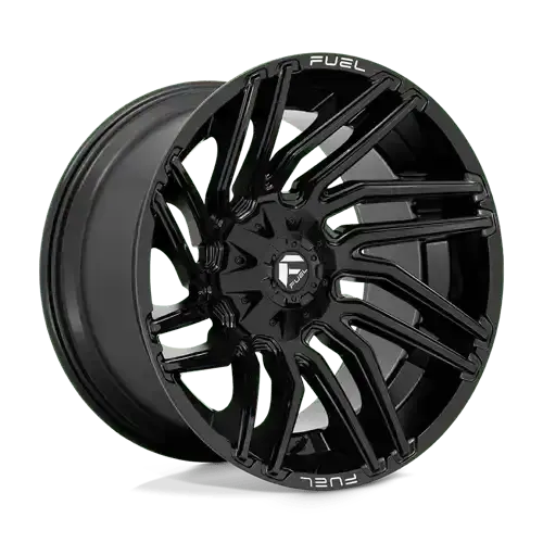 Fuel Off-Road D776 Series 22X12 Inch Black Machined Wheel – 5X5.5 / 5X150 Bolt Pattern, -44Mm Offset 1