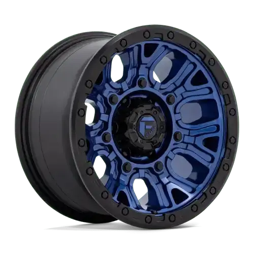 Fuel Off-Road D827 Series 17X9 Alloy Wheel – 6X5.5 Bolt Pattern, Dark Blue/Black Finish 1
