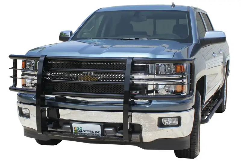 Go Industries 46736 Steel Grille Guard – Universal Fit With Reinforced Bull Bar Design 1