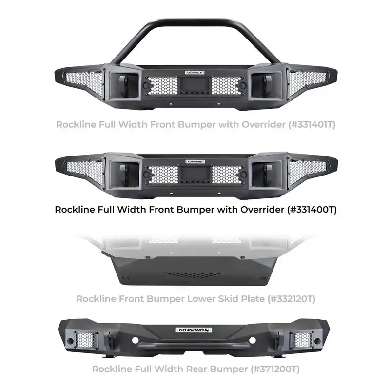 Go Rhino 331400T Heavy-Duty Grille Guard – Ford Bronco Compatible 1