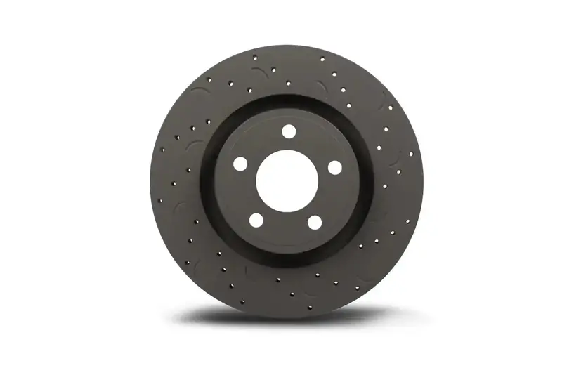 Hawk Performance Hkc4043.443F Talon Street Brake Kit – Rotor And Pad Combo For Daily Driving 1