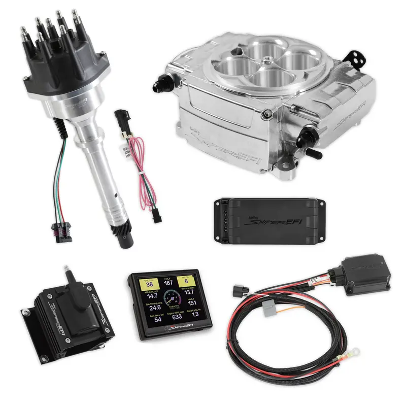 Holley Sniper Efi Bundle – Complete Fuel Injection & Hyperspark Ignition System For Small-Block Chevy Engines 1