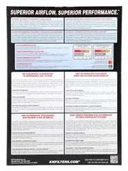 K&N Ha-9092-A High-Flow Replacement Air Filter – Washable And Reusable Performance Filter 1