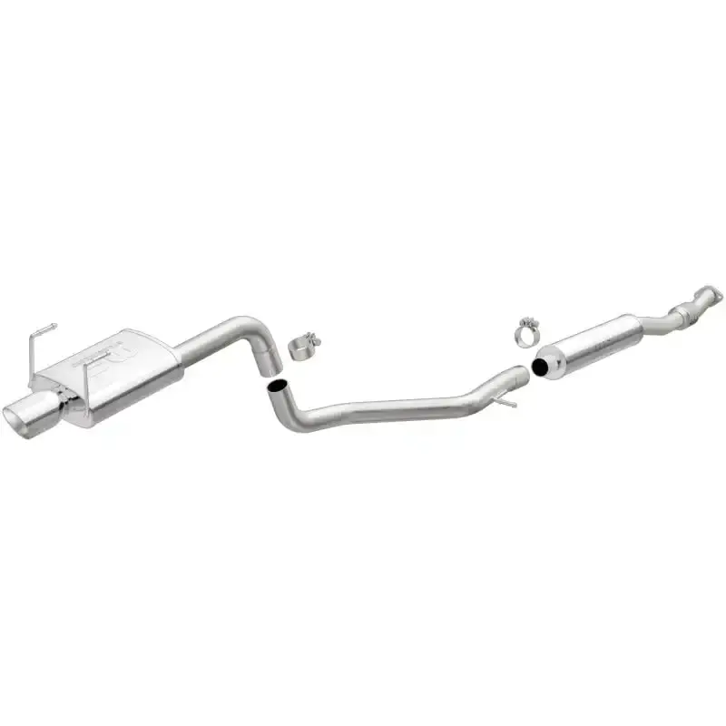 Magnaflow Cat-Back Exhaust System – Stainless Steel, Rear Exit, For 2012 Fiat 500 1.4L 1