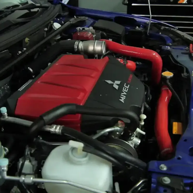 Mishimoto Mitsubishi Evo X Red Silicone Hose Kit 1