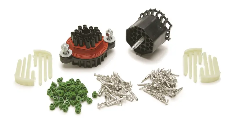 Painless Wiring 40130 22-Pin Bulkhead Electrical Connector 1