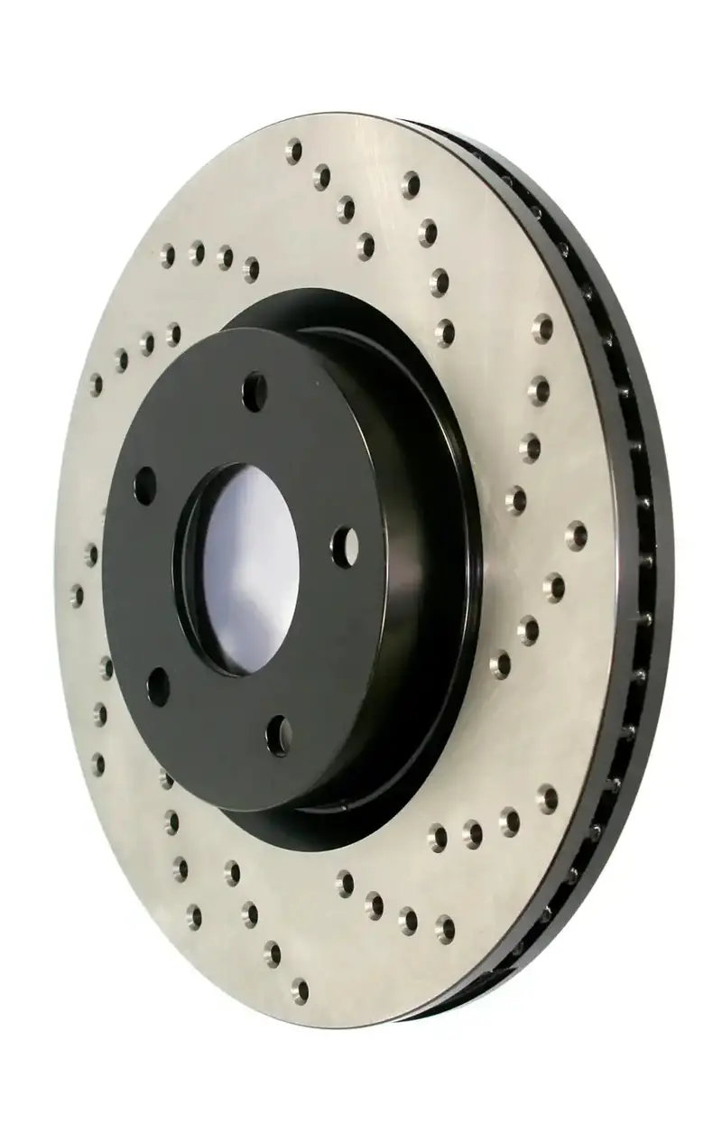 R1 Concepts Cross-Drilled Performance Brake Rotors – Premium Oem-Style Replacement 1