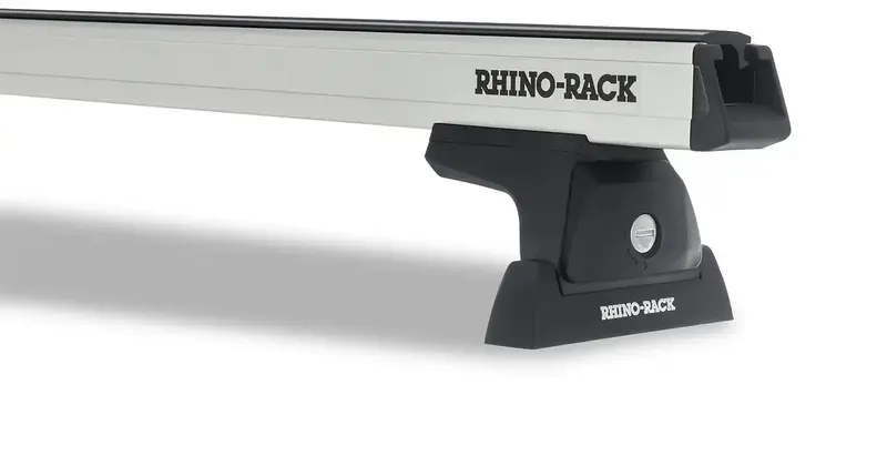 Rhino-Rack Ja8118 Heavy-Duty Rlt600 Trackmount Roof Rack – Single Silver Bar System 1