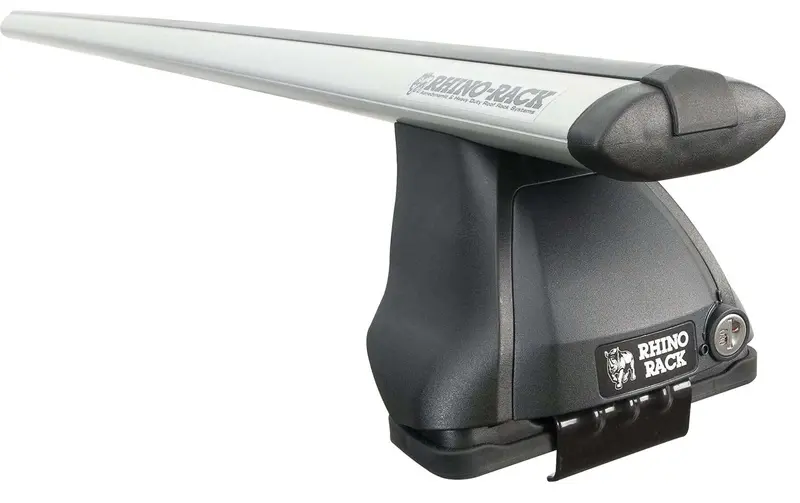 Rhino-Rack Vortex 2500 Silver Roof Rack – 2-Bar System With Aerodynamic Design 1