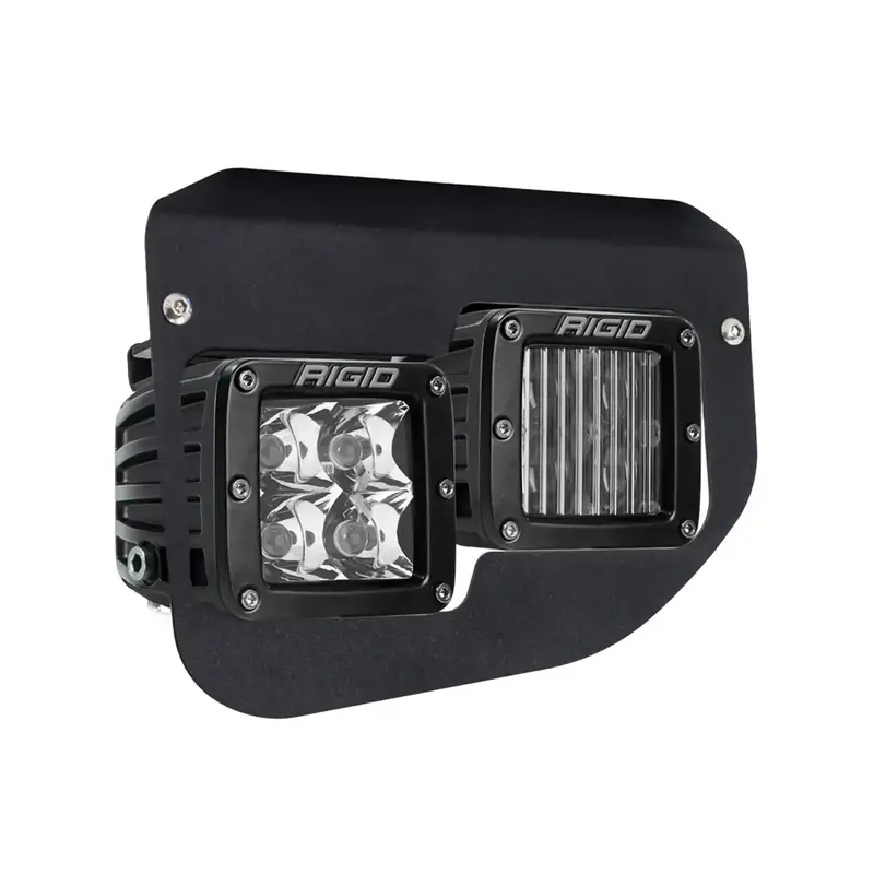Rigid Industries 46734 D-Series Fog Light Kit – Engineered For 2020+ Ford Super Duty Trucks 1