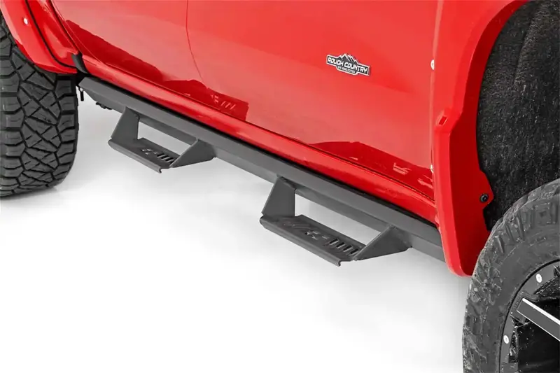 Rough Country Al315204A Cab-Length Drop Step Running Boards 1