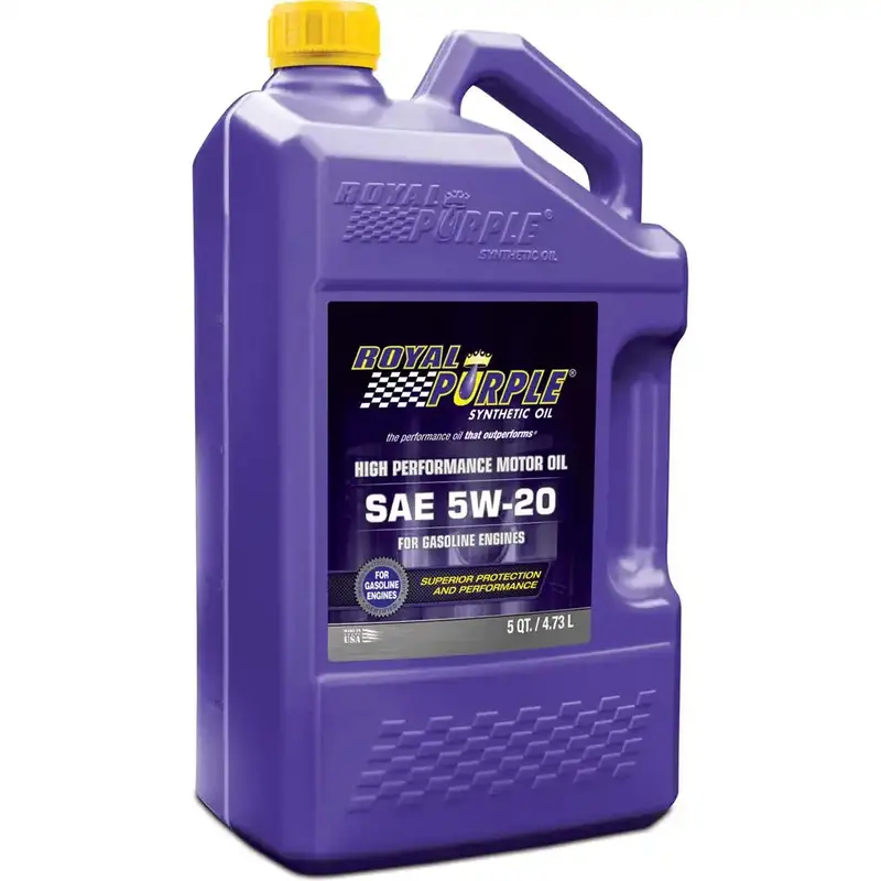 Royal Purple 05520 Synthetic Motor Oil – 5W-20, 5-Gallon Pail For High-Performance Engines 1
