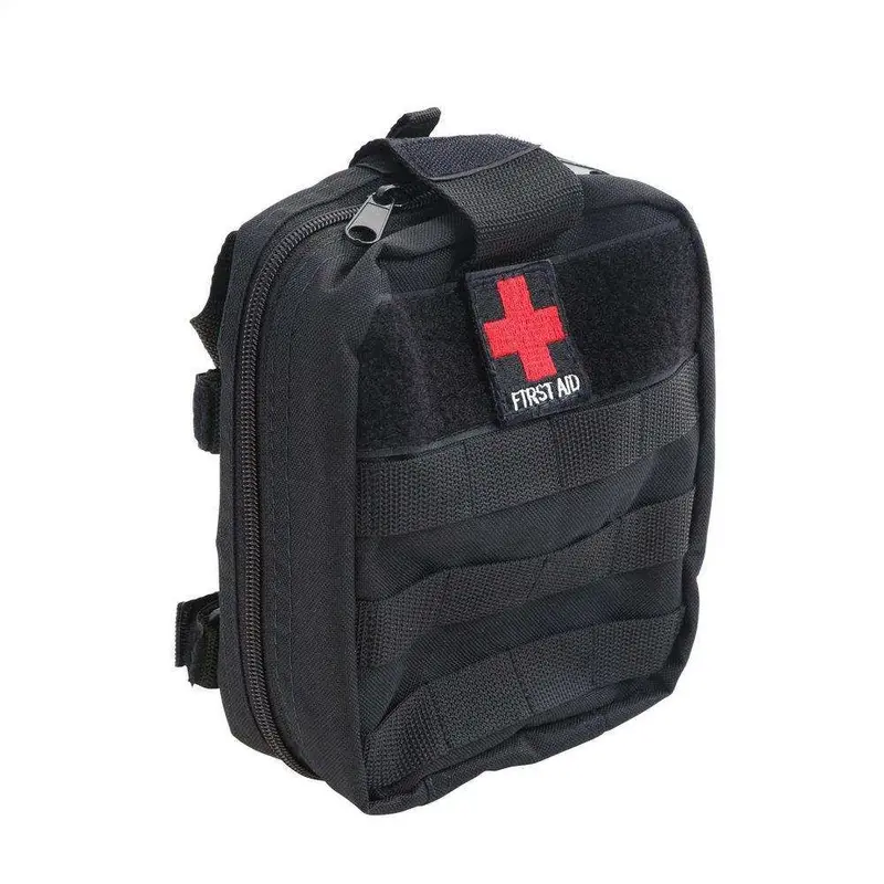 Smittybilt Roll Bar-Mount First Aid Storage Bag (Model 769541) – Durable Black Nylon 1