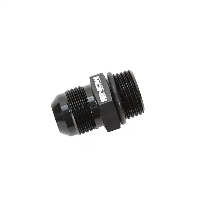 Snow Performance Snf-60101 -10 Orb To An Straight Fitting – Black Anodized Aluminum 1