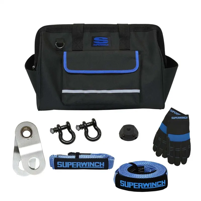Superwinch 2576 Medium-Duty Off-Road Recovery Kit – Winch Accessory Bundle 1